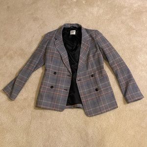 ARITZIA Sunday Best plaid blazer